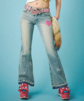 JACKROSE(ジャックローズ) |GALFY/ガルフィー GALローライズフレアデニム(WOMENS)