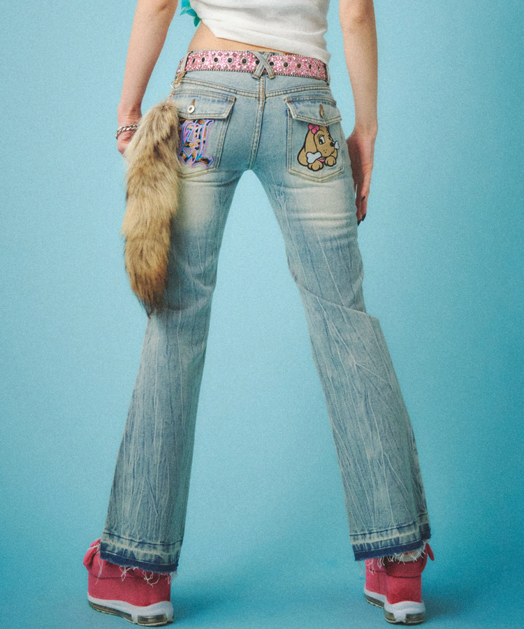 JACKROSE(ジャックローズ) |GALFY/ガルフィー GALローライズフレアデニム(WOMENS)