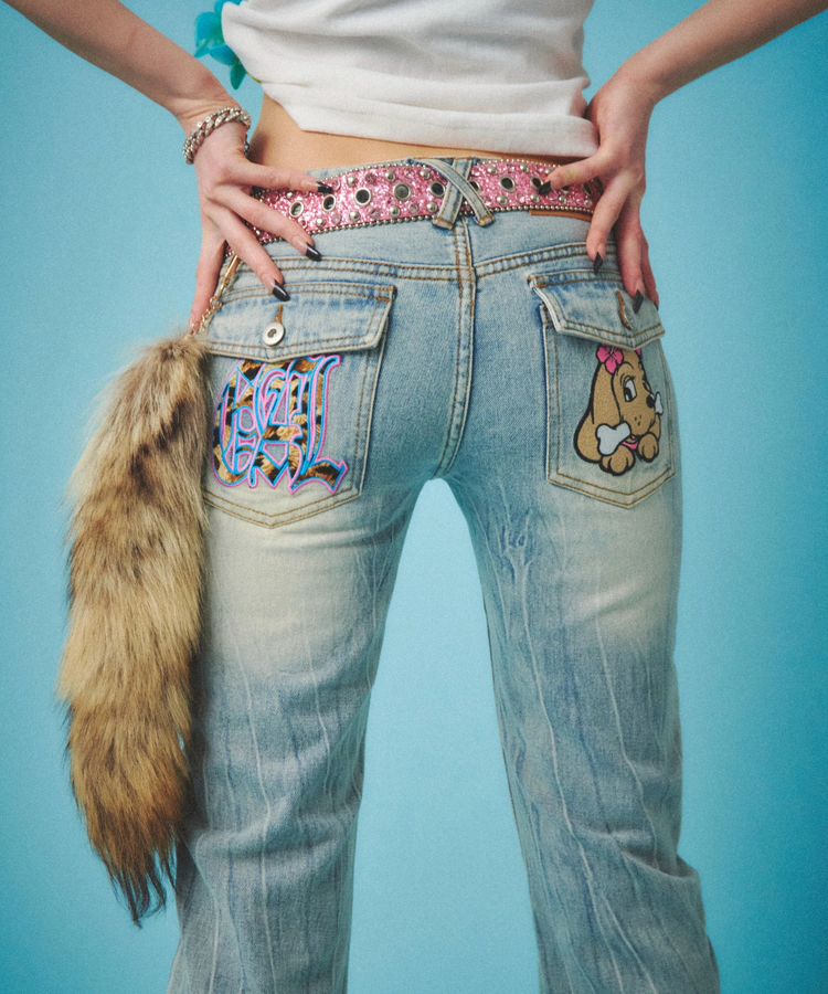 JACKROSE(ジャックローズ) |GALFY/ガルフィー GALローライズフレアデニム(WOMENS)