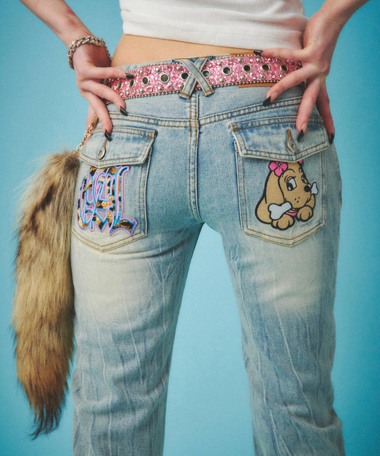 JACKROSE(ジャックローズ) |GALFY/ガルフィー GALローライズフレアデニム(WOMENS)