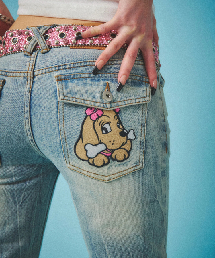 JACKROSE(ジャックローズ) |GALFY/ガルフィー GALローライズフレアデニム(WOMENS)