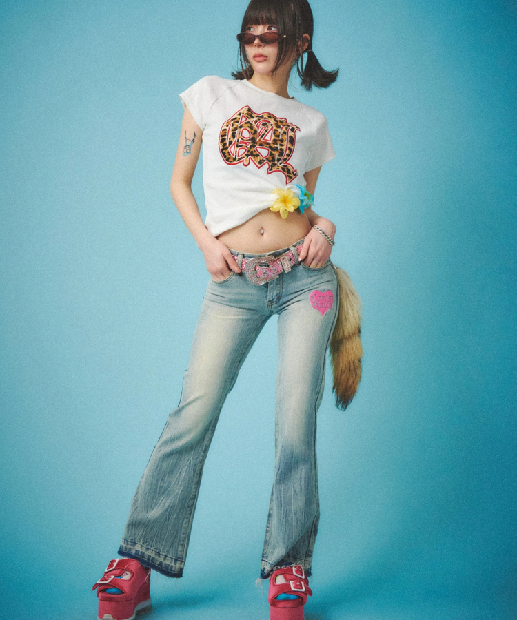 JACKROSE(ジャックローズ) |GALFY/ガルフィー GALローライズフレアデニム(WOMENS)