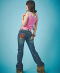 JACKROSE(ジャックローズ) |GALFY/ガルフィー GALローライズフレアデニム(WOMENS)