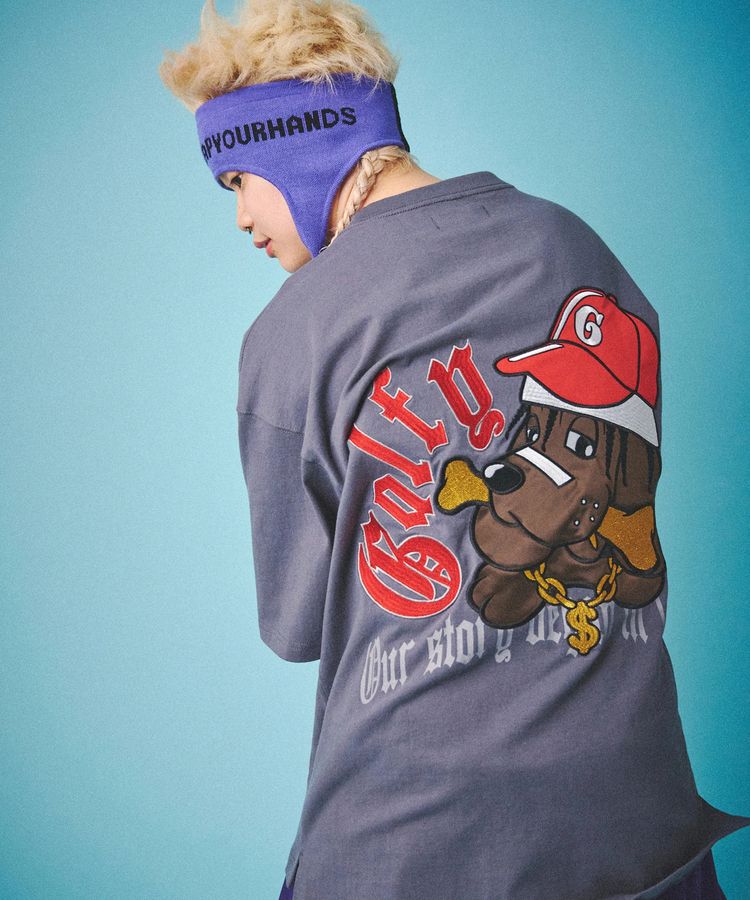 定番人気！ / GALFY ガルフィー SS（MENS ウェッサイ成金Tee ウイスキー