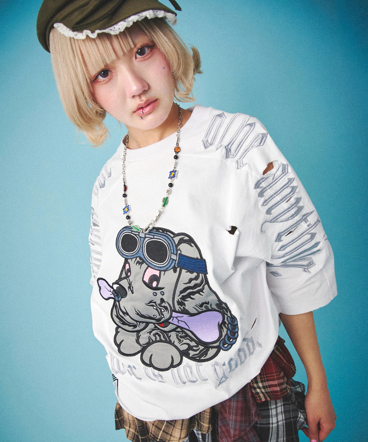 JACKROSE(ジャックローズ) |GALFY/ガルフィー 闇に染まりし反戦Tee SS(MENS)