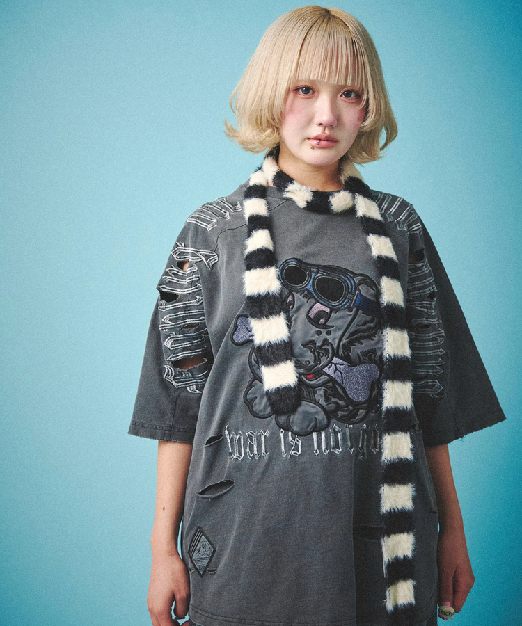JACKROSE(ジャックローズ) |GALFY/ガルフィー 闇に染まりし反戦Tee SS(MENS)