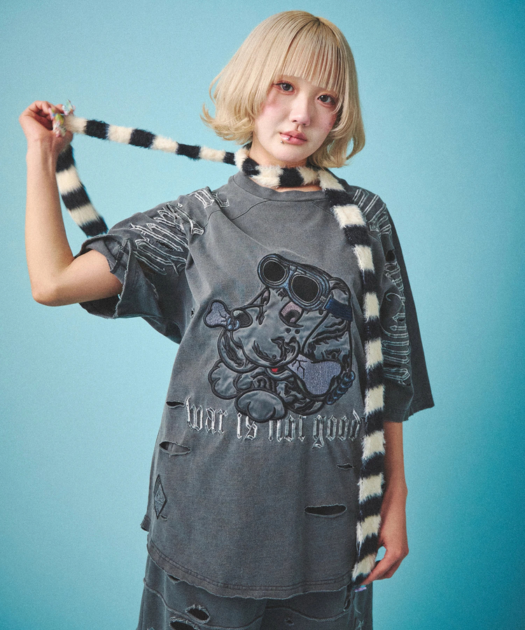 JACKROSE(ジャックローズ) |GALFY/ガルフィー 闇に染まりし反戦Tee SS(MENS)