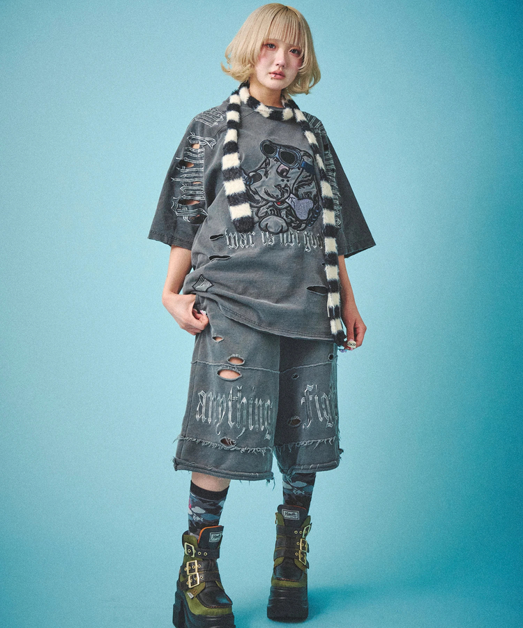 JACKROSE(ジャックローズ) |GALFY/ガルフィー 闇に染まりし反戦Tee SS(MENS)