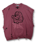 JACKROSE(ジャックローズ) |GALFY/ガルフィー スパイダー染め染めニットベスト(MENS)