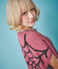 JACKROSE(ジャックローズ) |GALFY/ガルフィー スパイダー染め染めニットベスト(MENS)