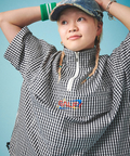 JACKROSE(ジャックローズ) |GALFY/ガルフィー 宇宙犬半袖チェックアノラック SS(MENS)