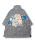 JACKROSE(ジャックローズ) |GALFY/ガルフィー 宇宙犬半袖チェックアノラック SS(MENS)