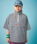 JACKROSE(ジャックローズ) |GALFY/ガルフィー 宇宙犬半袖チェックアノラック SS(MENS)