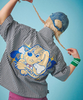 JACKROSE(ジャックローズ) |GALFY/ガルフィー 宇宙犬半袖チェックアノラック SS(MENS)