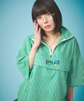 JACKROSE(ジャックローズ) |GALFY/ガルフィー 宇宙犬半袖チェックアノラック SS(MENS)