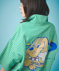 JACKROSE(ジャックローズ) |GALFY/ガルフィー 宇宙犬半袖チェックアノラック SS(MENS)