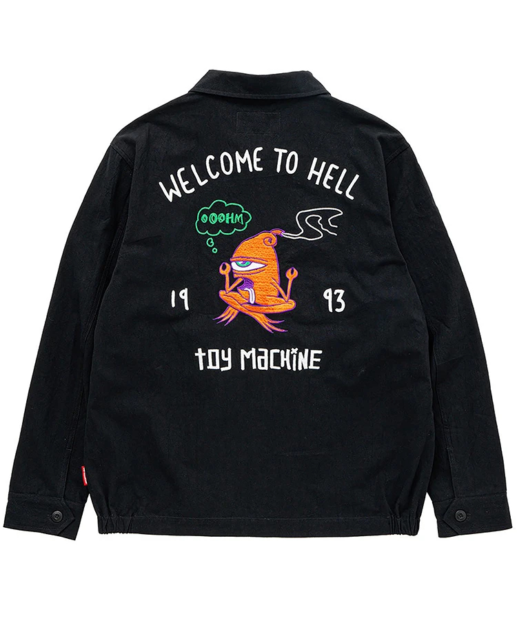 JACKROSE(ジャックローズ) |TOY MACHINE / トイマシーン WELCOME TO HELL SOUVENIR JACKET（MENS）