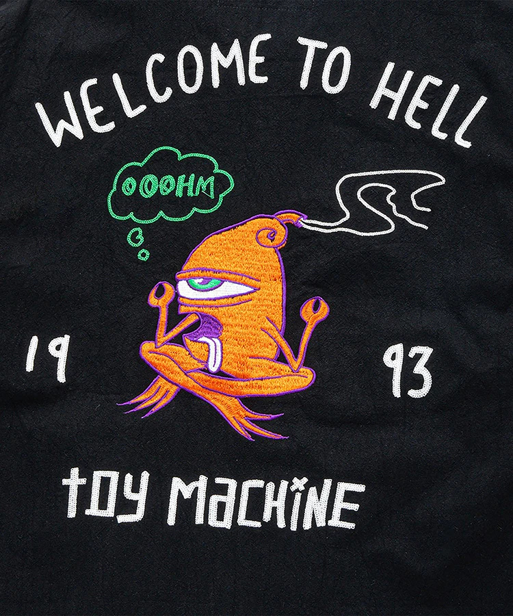 JACKROSE(ジャックローズ) |TOY MACHINE / トイマシーン WELCOME TO HELL SOUVENIR JACKET（MENS）