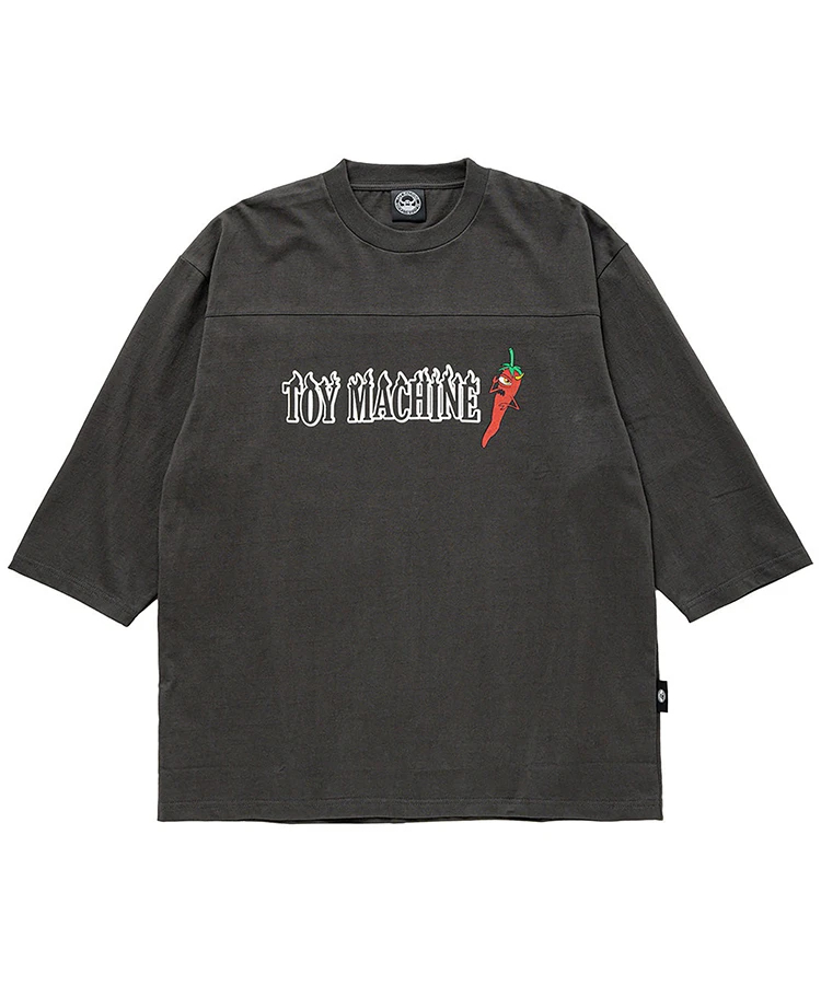 JACKROSE(ジャックローズ) |TOY MACHINE/トイマシーン PEPPER SECT FOOTBALL 3/4 SLEEVE TEE(MENS)