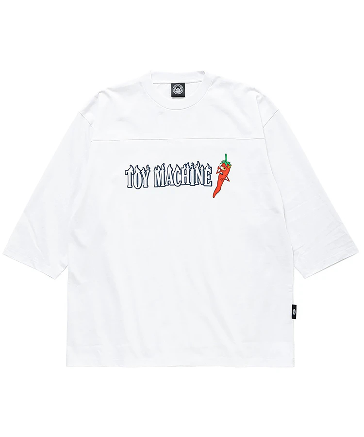 JACKROSE(ジャックローズ) |TOY MACHINE/トイマシーン PEPPER SECT FOOTBALL 3/4 SLEEVE TEE(MENS)