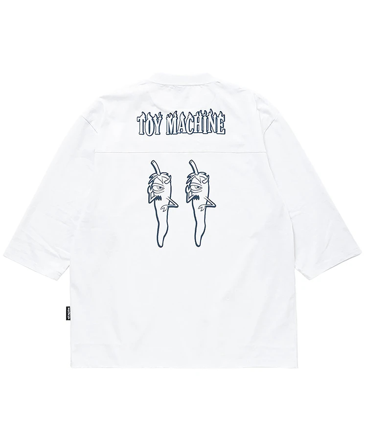 JACKROSE(ジャックローズ) |TOY MACHINE/トイマシーン PEPPER SECT FOOTBALL 3/4 SLEEVE TEE(MENS)