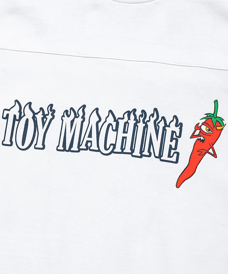 JACKROSE(ジャックローズ) |TOY MACHINE/トイマシーン PEPPER SECT FOOTBALL 3/4 SLEEVE TEE(MENS)