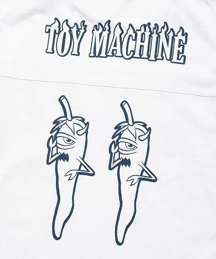 JACKROSE(ジャックローズ) |TOY MACHINE/トイマシーン PEPPER SECT FOOTBALL 3/4 SLEEVE TEE(MENS)