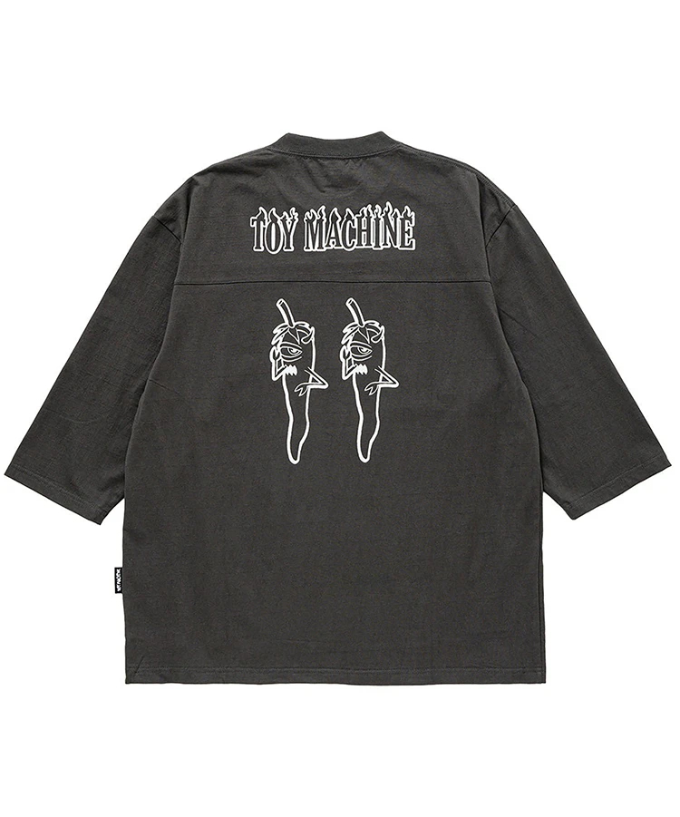 JACKROSE(ジャックローズ) |TOY MACHINE/トイマシーン PEPPER SECT FOOTBALL 3/4 SLEEVE TEE(MENS)