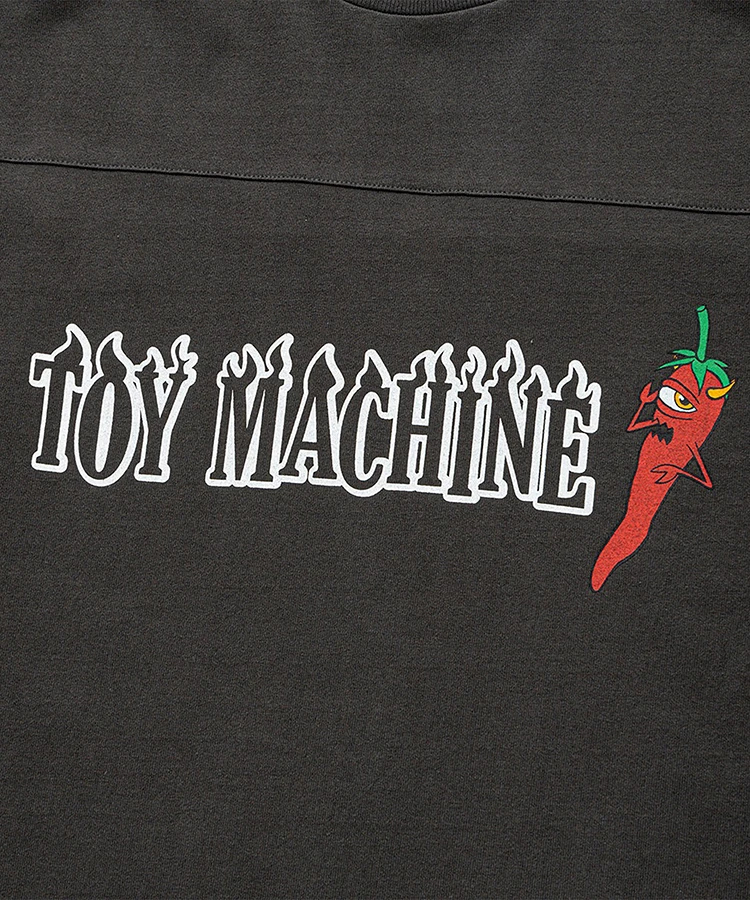 JACKROSE(ジャックローズ) |TOY MACHINE/トイマシーン PEPPER SECT FOOTBALL 3/4 SLEEVE TEE(MENS)