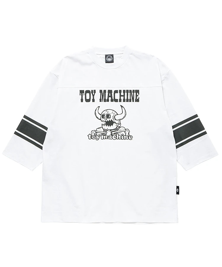 JACKROSE(ジャックローズ) |TOY MACHINE/トイマシーン DEATH MONSTER FOOTBALL 3/4 SLEEVE TEE(MENS)