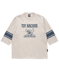JACKROSE(ジャックローズ) |TOY MACHINE/トイマシーン DEATH MONSTER FOOTBALL 3/4 SLEEVE TEE(MENS)