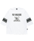 JACKROSE(ジャックローズ) |TOY MACHINE/トイマシーン DEATH MONSTER FOOTBALL 3/4 SLEEVE TEE(MENS)