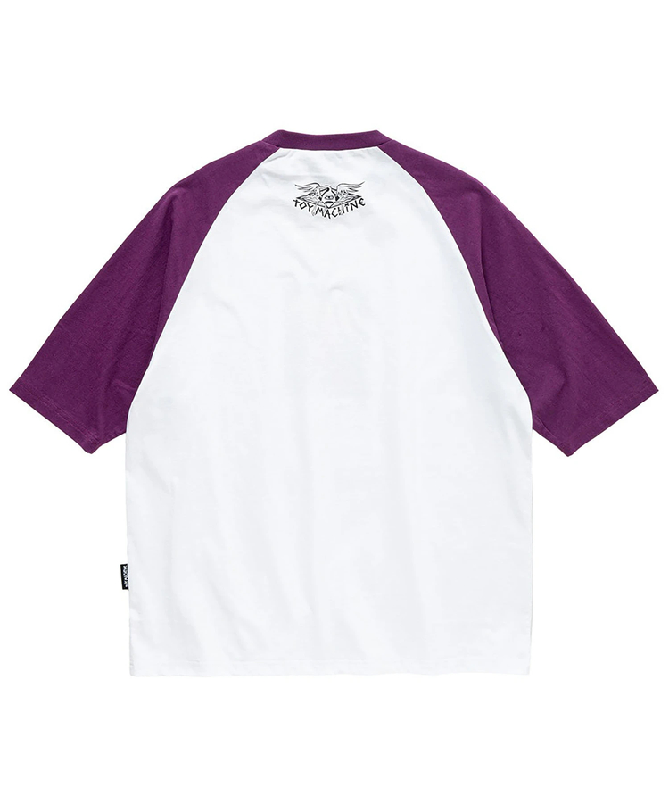 JACKROSE(ジャックローズ) |TOY MACHINE / トイマシーン EARLY SECT RAGLAN 3/4 SLEEVE TEE（MENS）