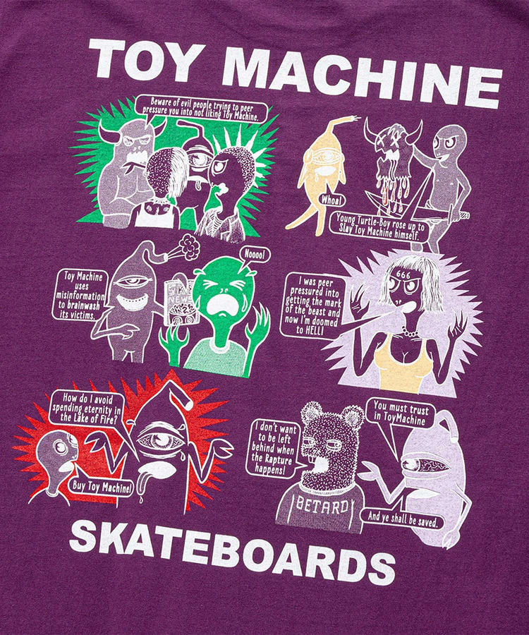 JACKROSE(ジャックローズ) |TOY MACHINE/トイマシーン HEAVY WEIGHT TRACT SS TEE(MENS)