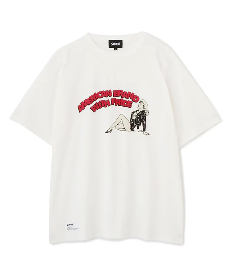 JACKROSE(ジャックローズ) |Schott/ショット SS T-SHIRT GIRL(MENS)