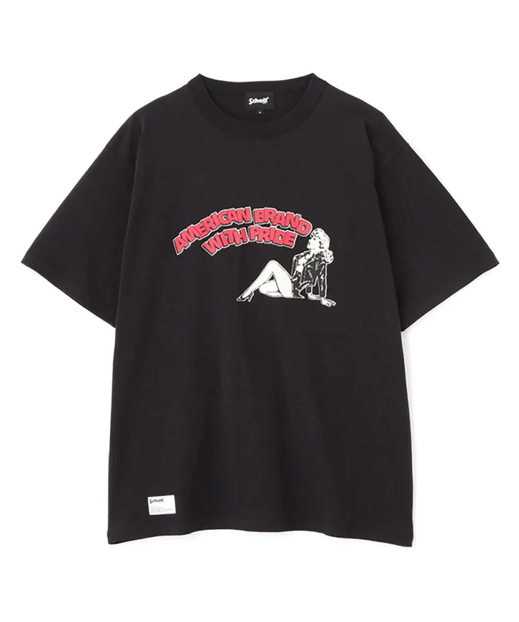 JACKROSE(ジャックローズ) |Schott/ショット SS T-SHIRT GIRL(MENS)