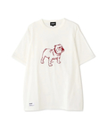 JACKROSE(ジャックローズ) |Schott/ショット PIGMENT SS T-SHIRT FLOCKY BULLDOG(MENS)