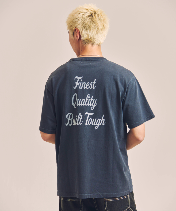 JACKROSE(ジャックローズ) |Schott/ショット PIGMENT SS T-SHIRT FLOCKY BULLDOG(MENS)