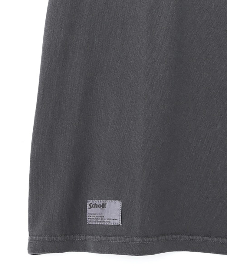 JACKROSE(ジャックローズ) |Schott/ショット PIGMENT SS T-SHIRT FLOCKY BULLDOG(MENS)