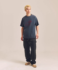 JACKROSE(ジャックローズ) |Schott/ショット PIGMENT SS T-SHIRT FLOCKY BULLDOG(MENS)