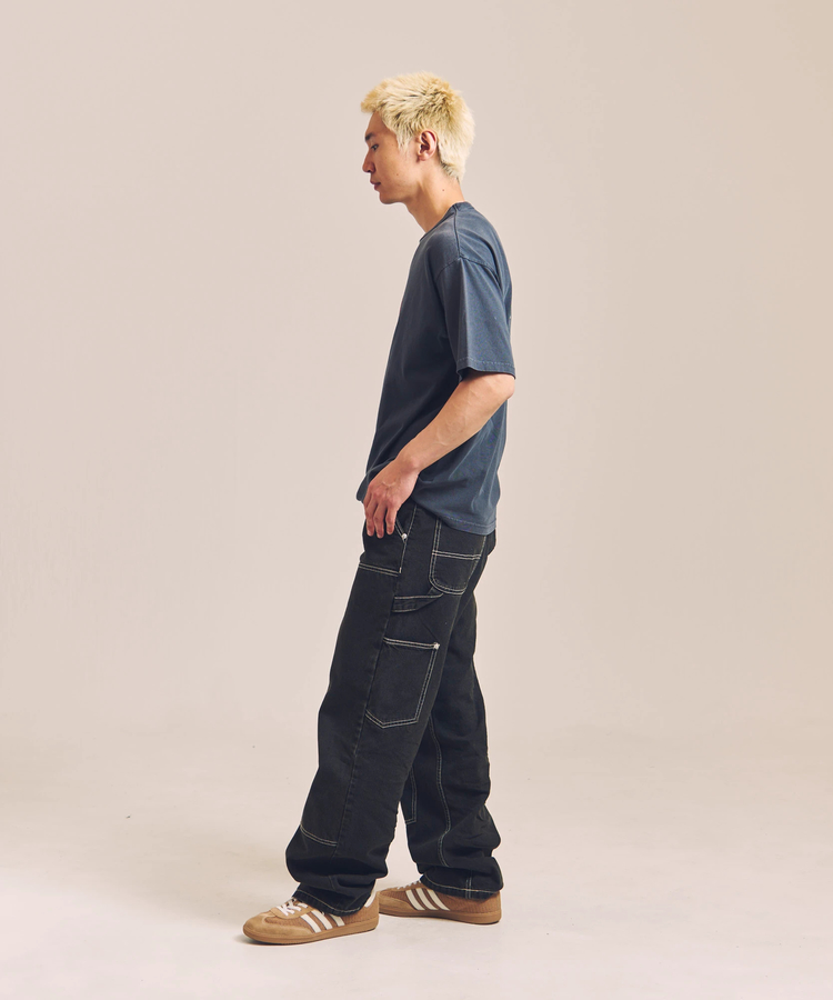 JACKROSE(ジャックローズ) |Schott/ショット PIGMENT SS T-SHIRT FLOCKY BULLDOG(MENS)