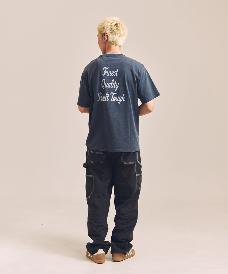 JACKROSE(ジャックローズ) |Schott/ショット PIGMENT SS T-SHIRT FLOCKY BULLDOG(MENS)