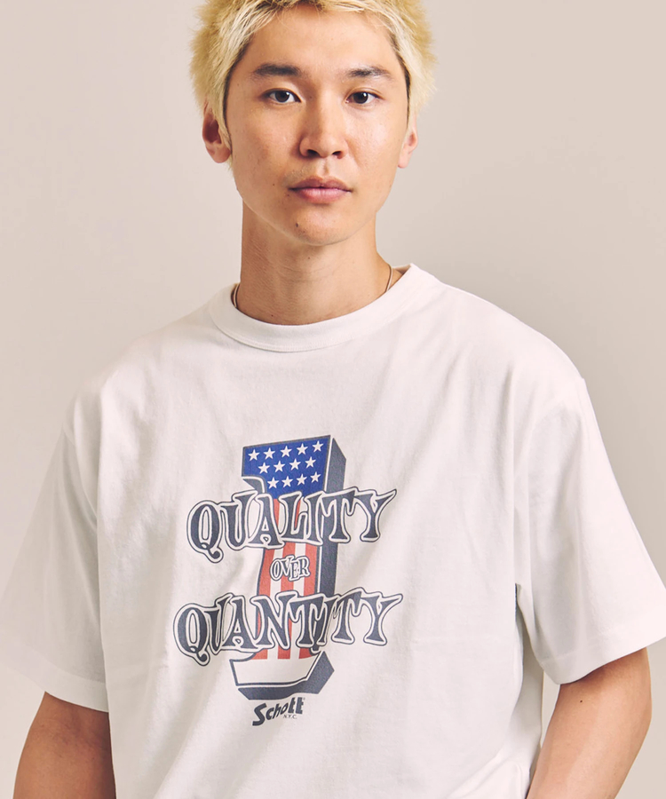 JACKROSE(ジャックローズ) |Schott/ショット QUALITY OVER QUANTITY S/STEE(MENS)