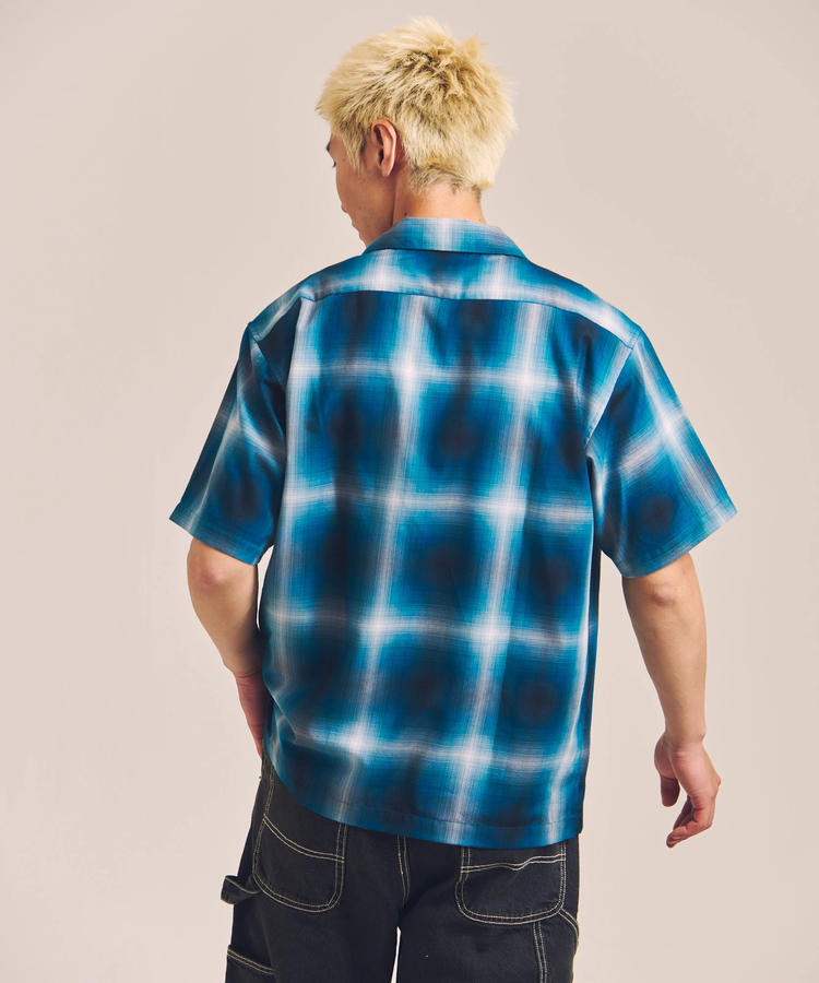 JACKROSE(ジャックローズ) |Schott / ショット OMBRE SS SHIRT(MENS)