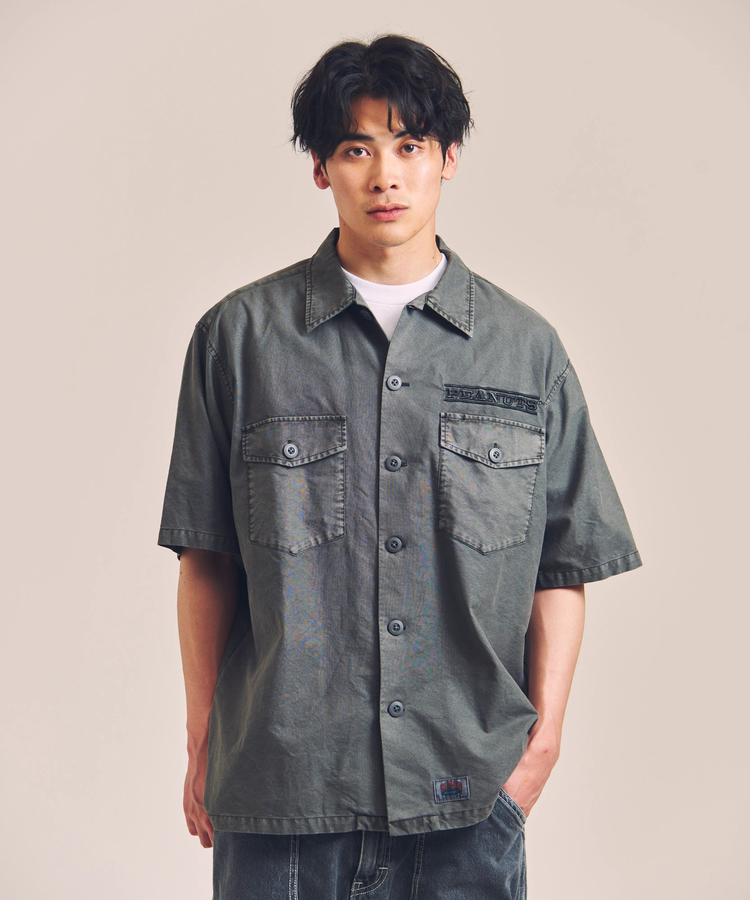 JACKROSE(ジャックローズ) |NUTMEG/ナツメグ Peanuts S/Sシャツ(MENS)