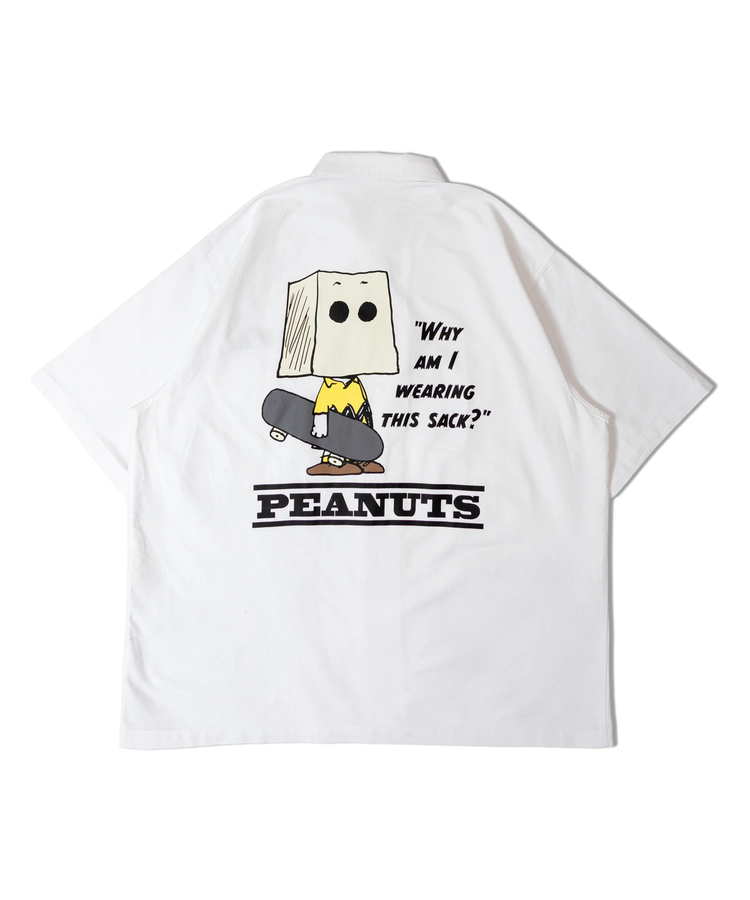 JACKROSE(ジャックローズ) |NUTMEG/ナツメグ Peanuts S/Sシャツ(MENS)