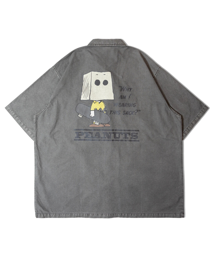 JACKROSE(ジャックローズ) |NUTMEG/ナツメグ Peanuts S/Sシャツ(MENS)