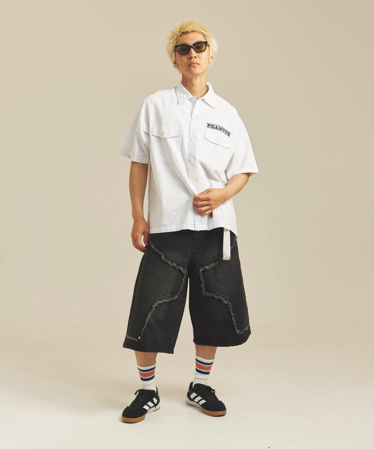 JACKROSE(ジャックローズ) |NUTMEG/ナツメグ Peanuts S/Sシャツ(MENS)