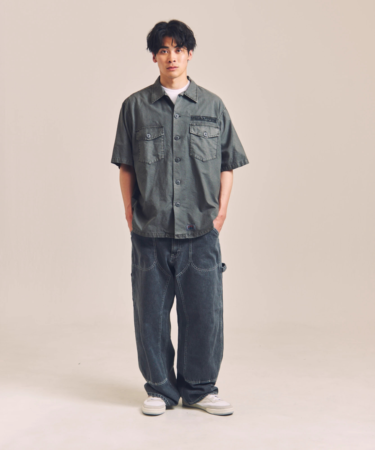 JACKROSE(ジャックローズ) |NUTMEG/ナツメグ Peanuts S/Sシャツ(MENS)