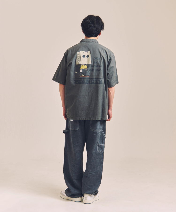 JACKROSE(ジャックローズ) |NUTMEG/ナツメグ Peanuts S/Sシャツ(MENS)